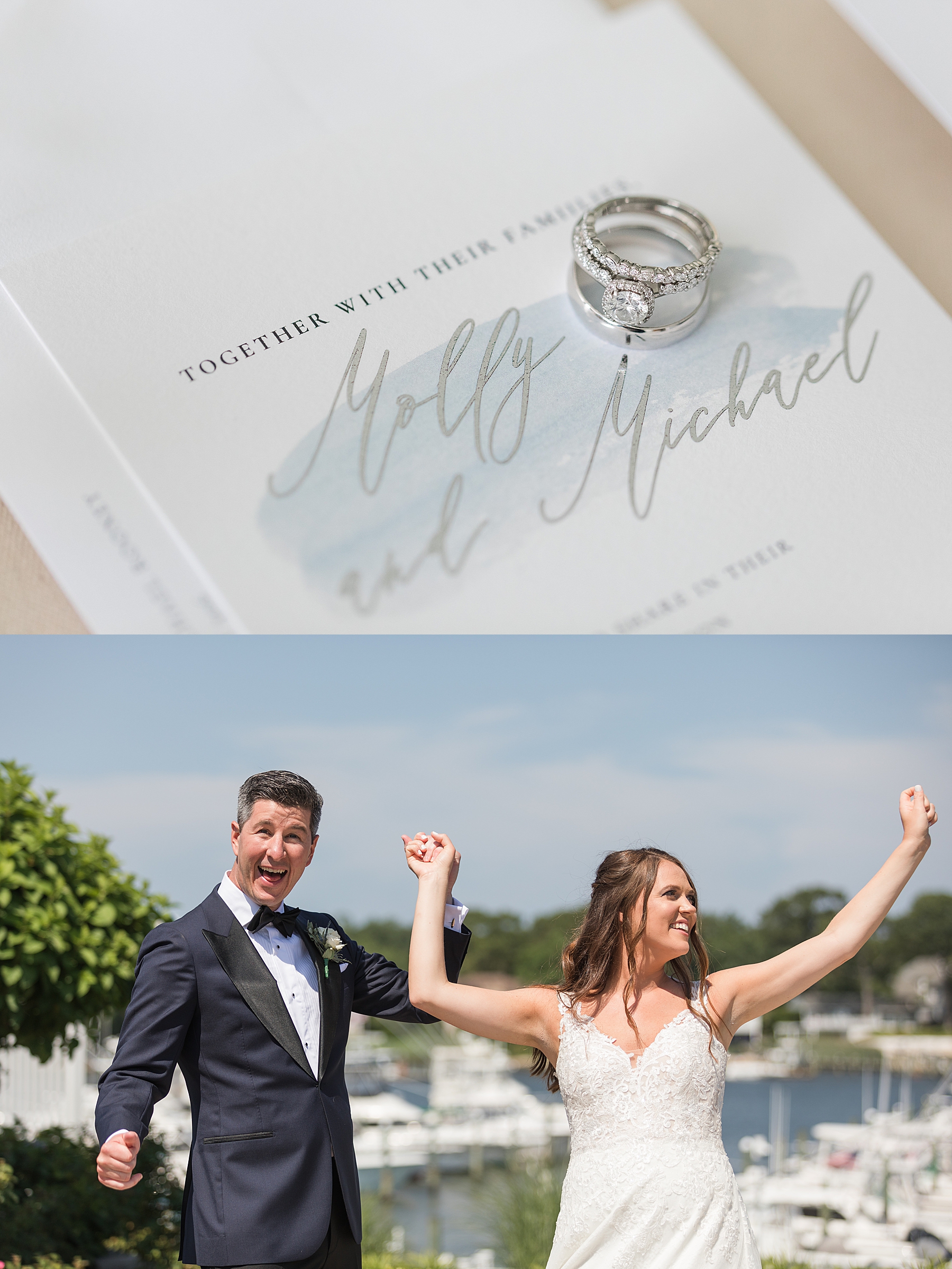 Crystal Point Yacht Club Wedding