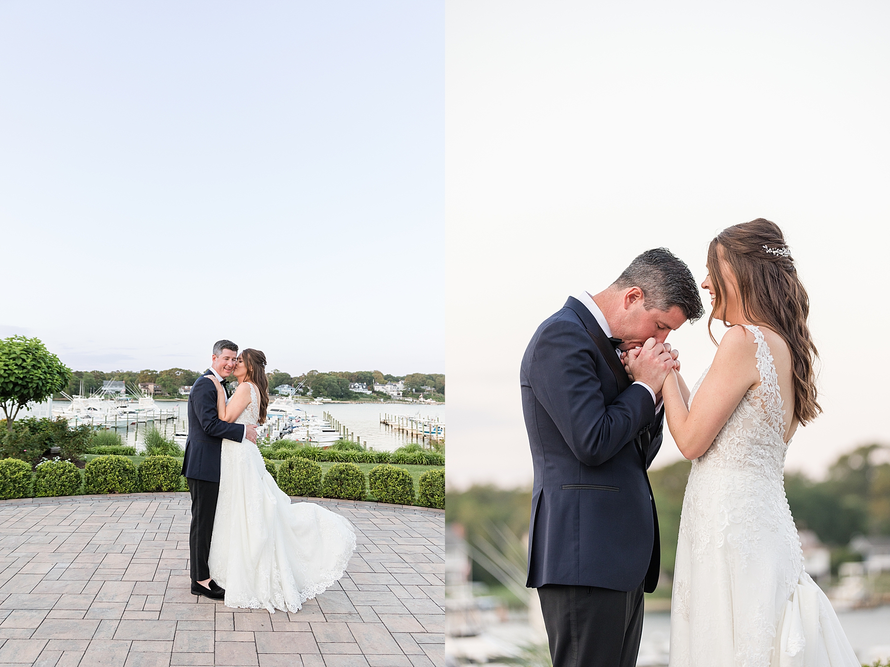 Crystal Point Yacht Club Wedding