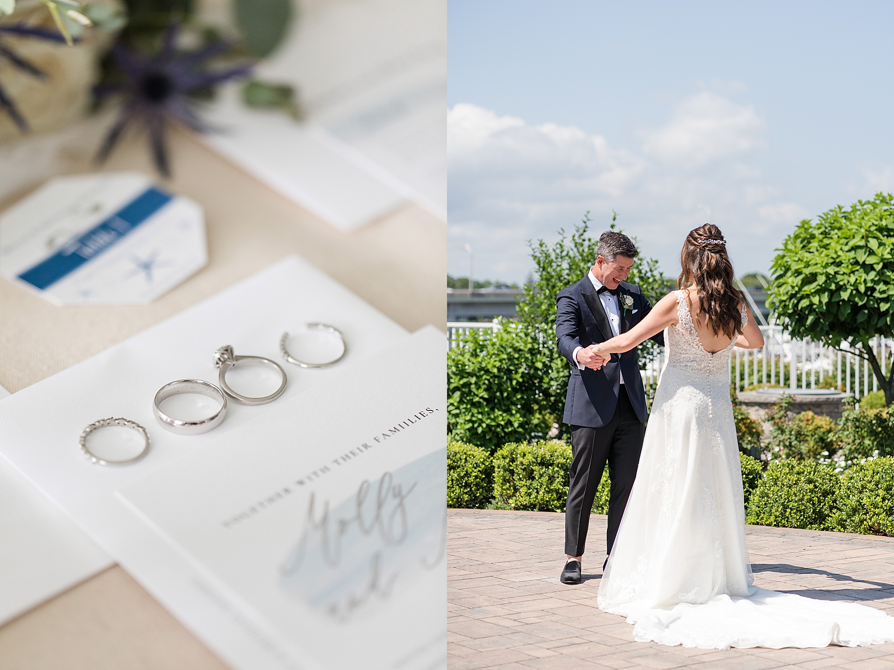 Crystal Point Yacht Club Wedding