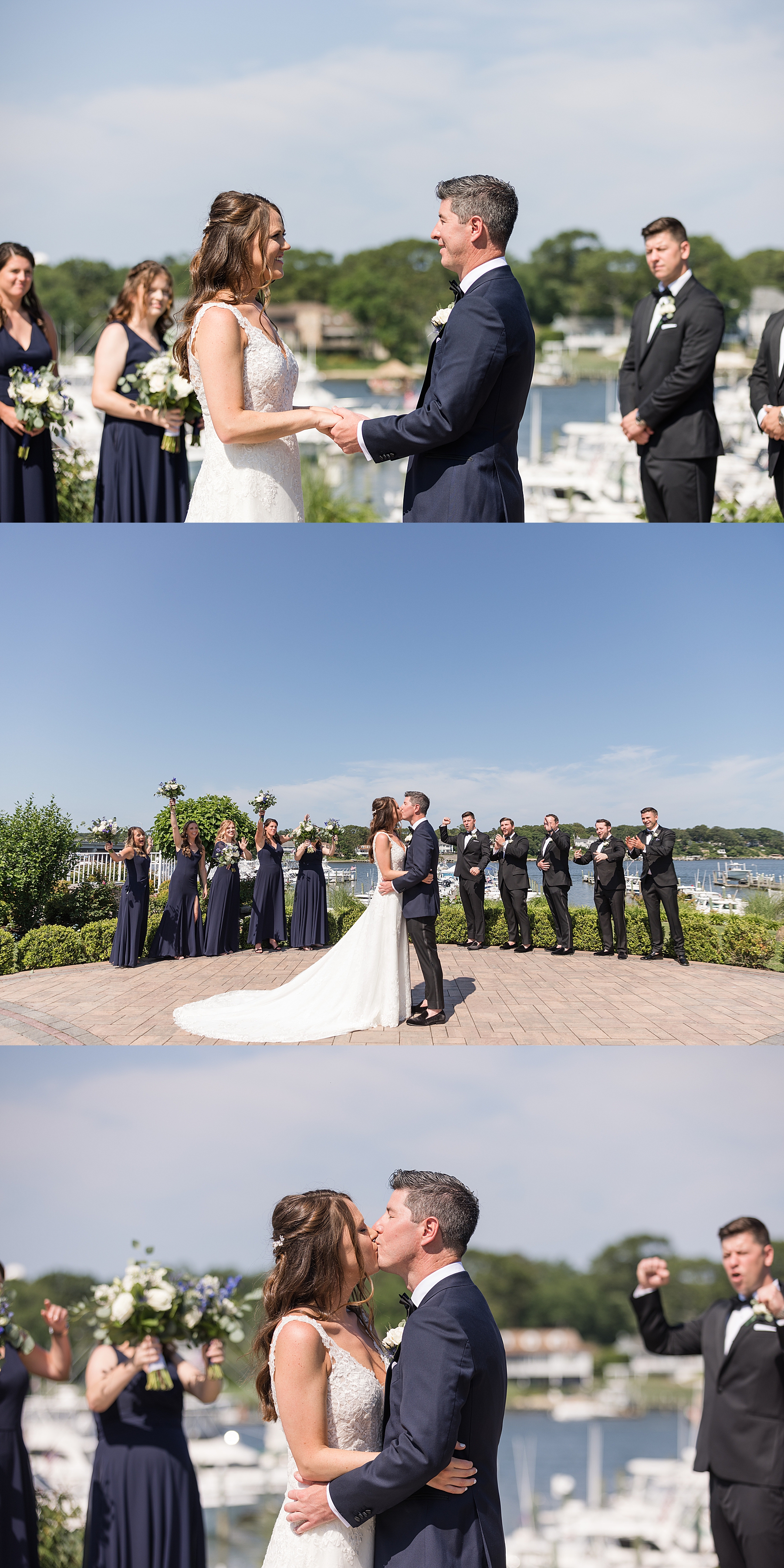 Crystal Point Yacht Club Wedding