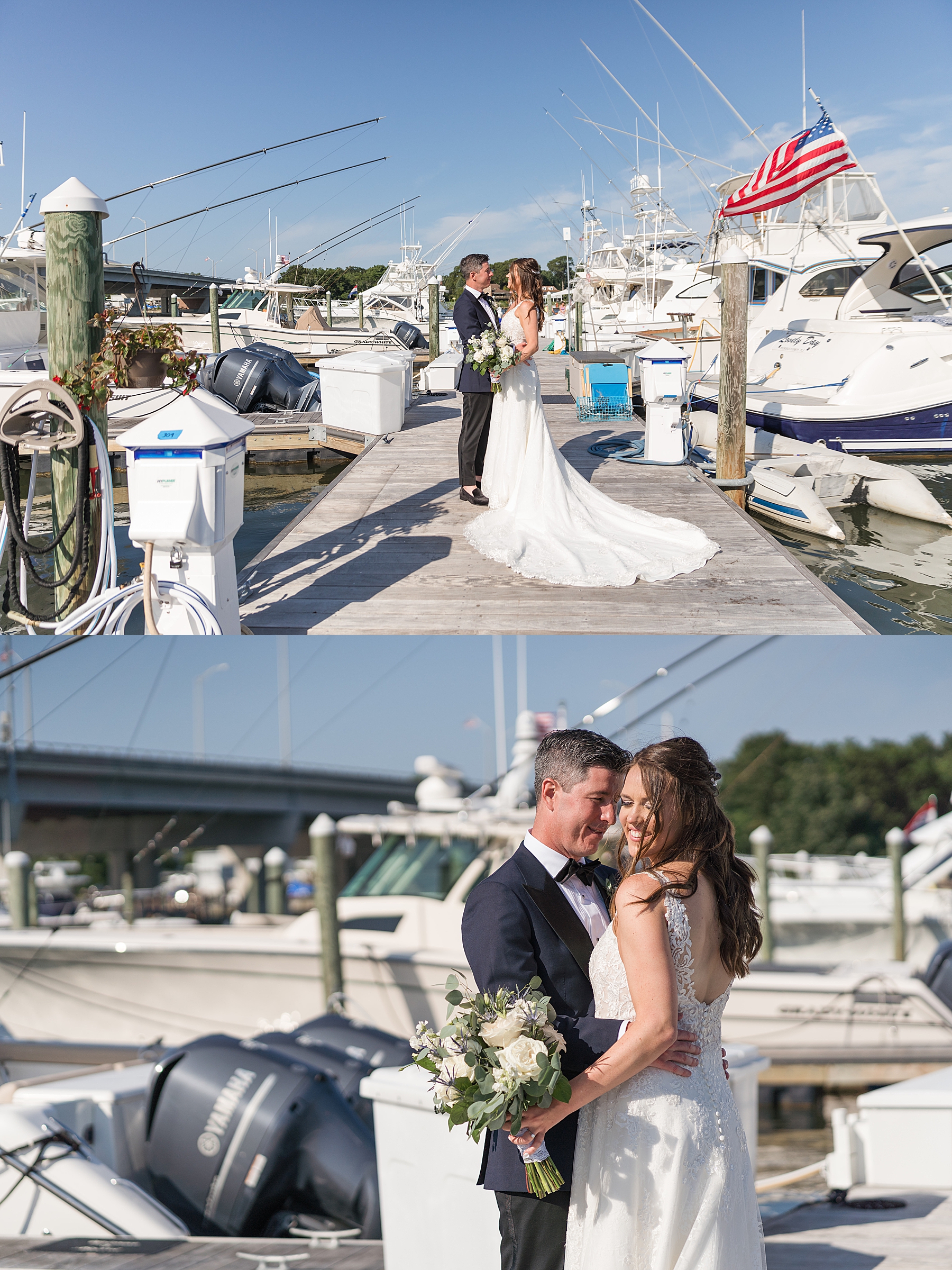 Crystal Point Yacht Club Wedding