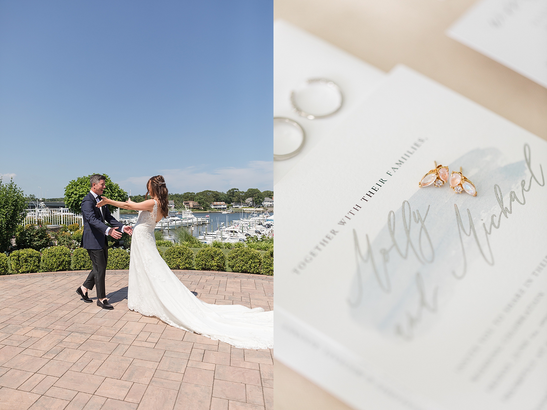 Crystal Point Yacht Club Wedding