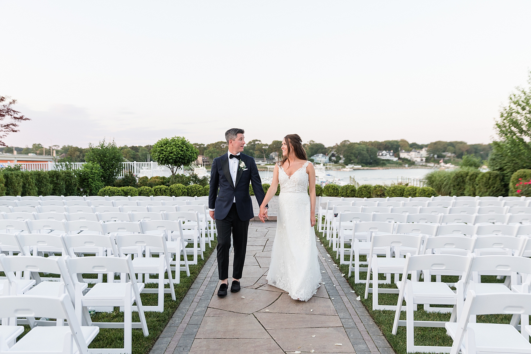 Crystal Point Yacht Club Wedding