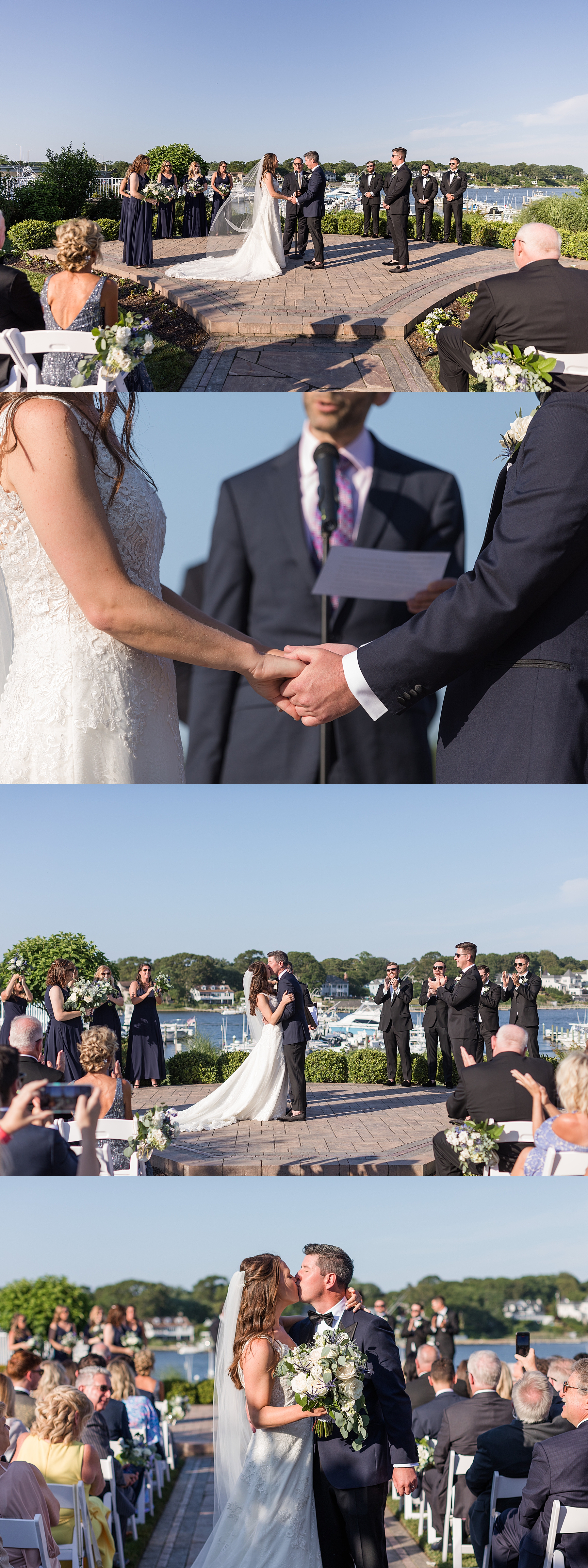 Crystal Point Yacht Club Wedding