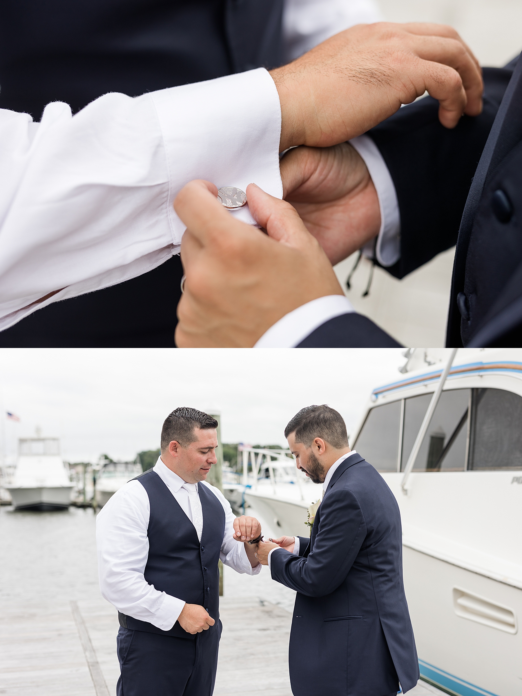 Crystal Point Yacht Club Wedding