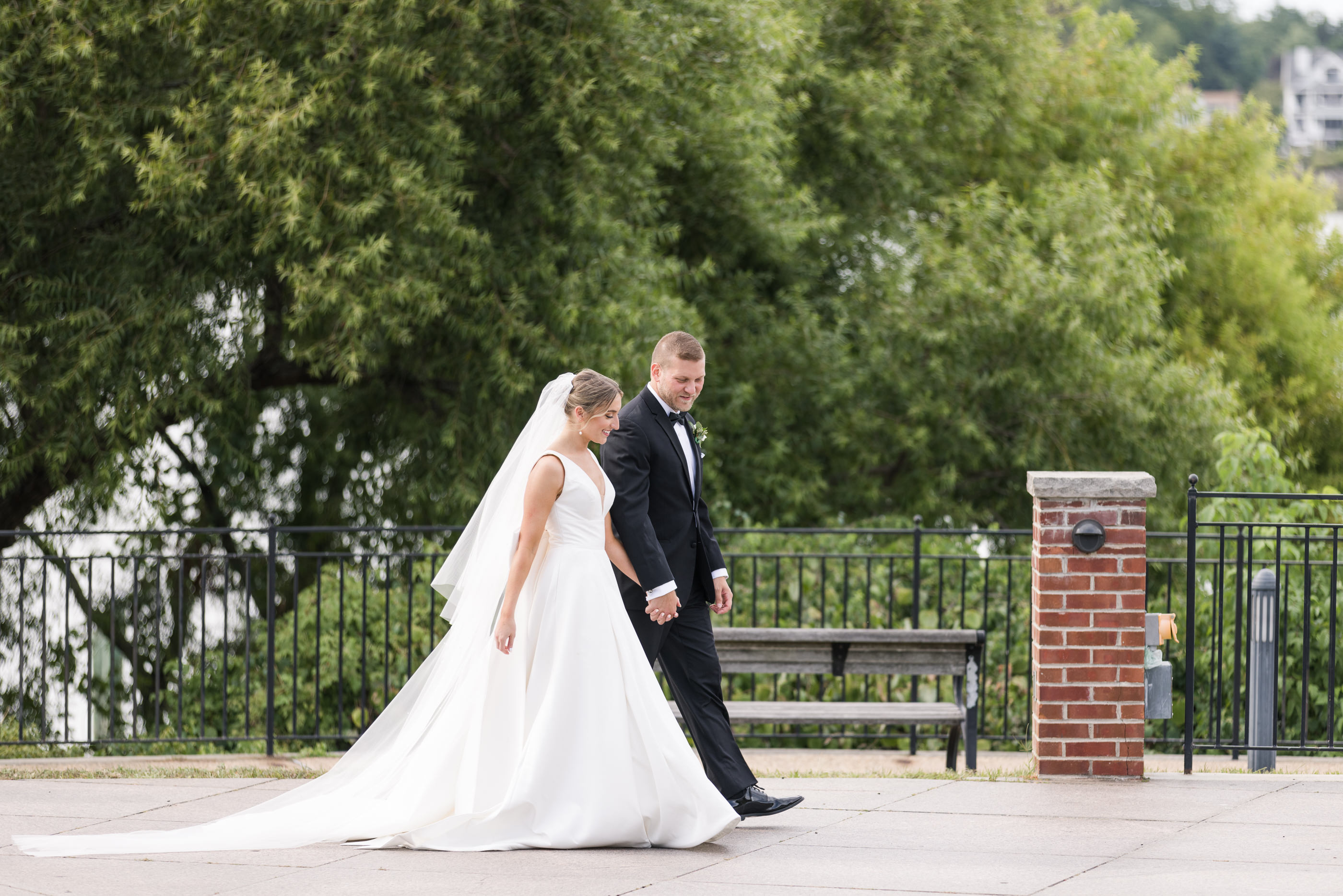 Wedding Couple getting photo taken