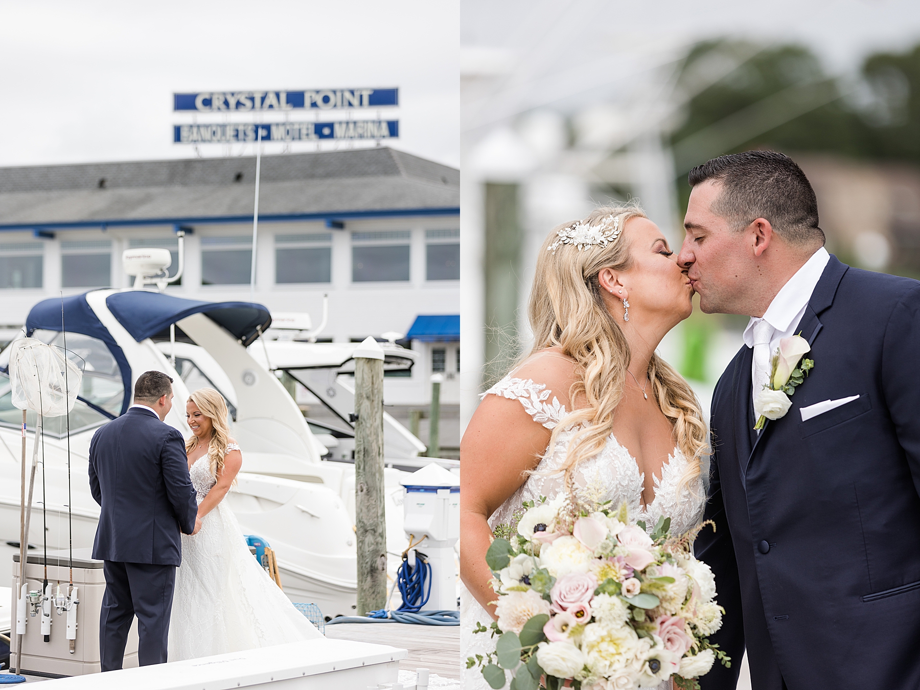 Crystal Point Yacht Club Wedding