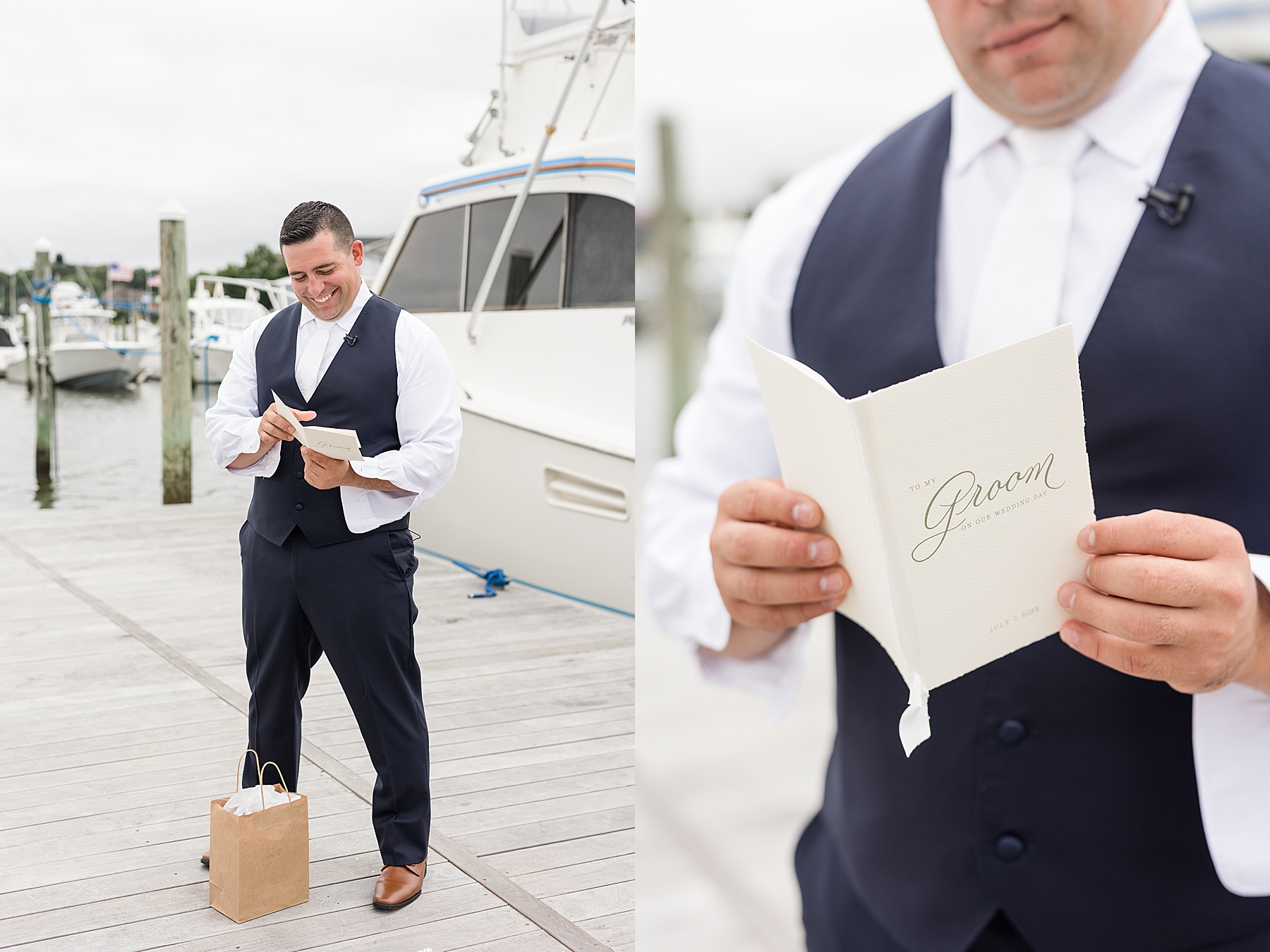 Crystal Point Yacht Club Wedding