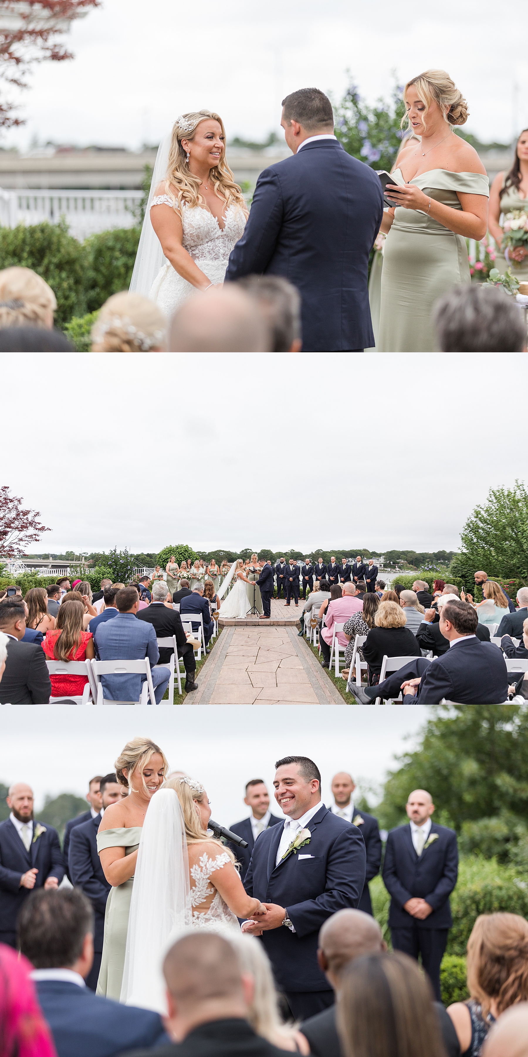 Crystal Point Yacht Club Wedding