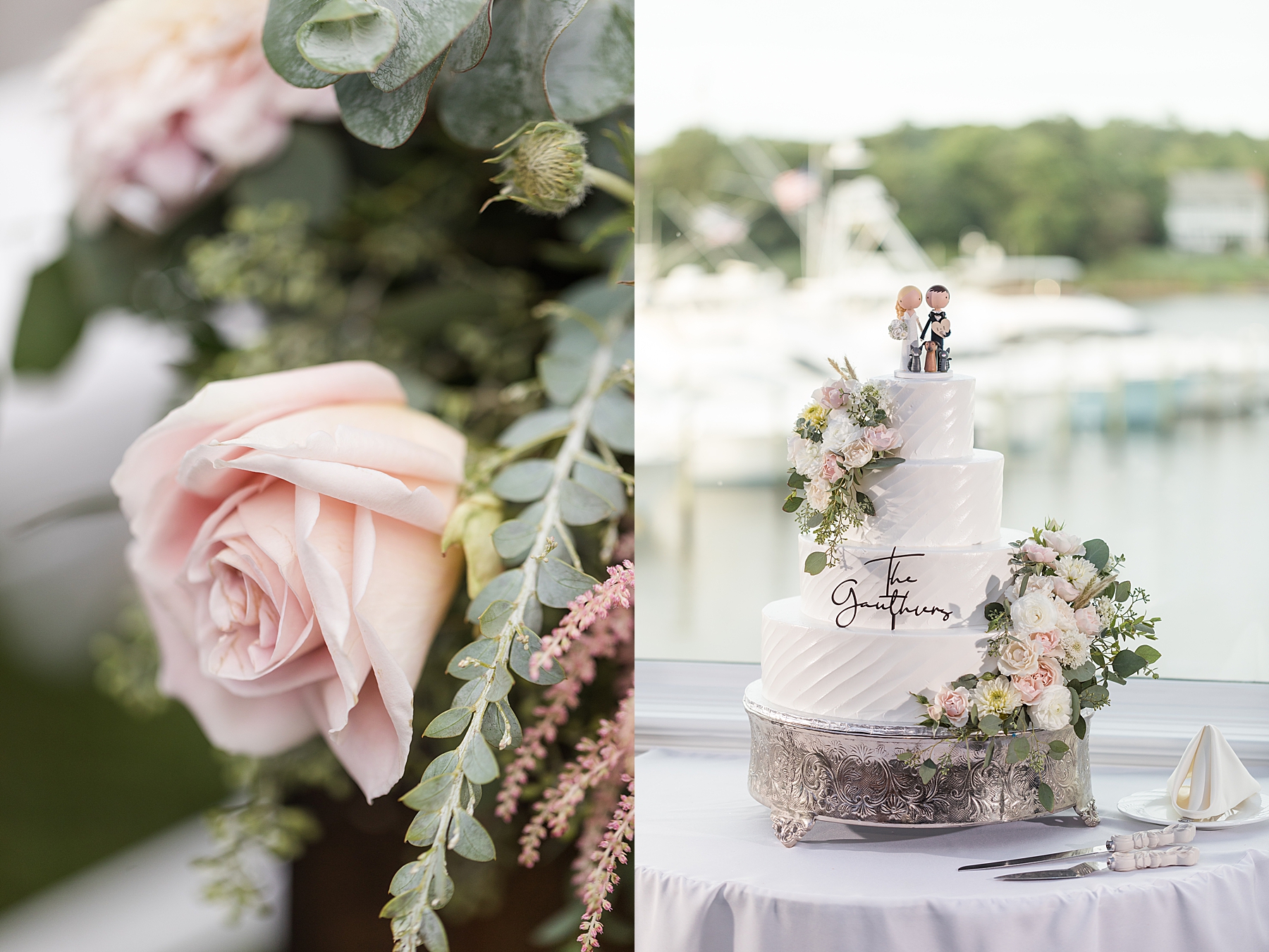 Crystal Point Yacht Club Wedding