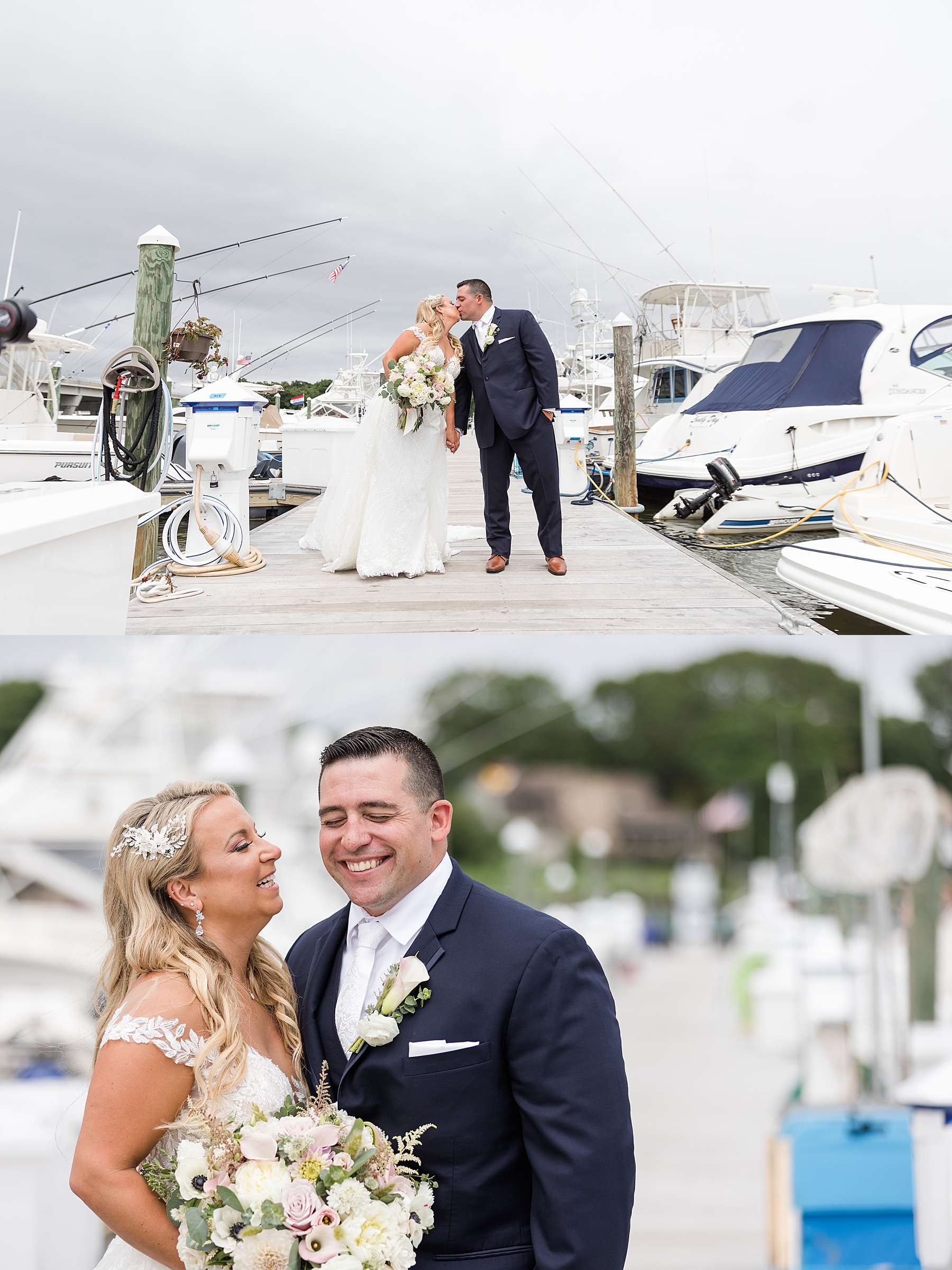 Crystal Point Yacht Club Wedding