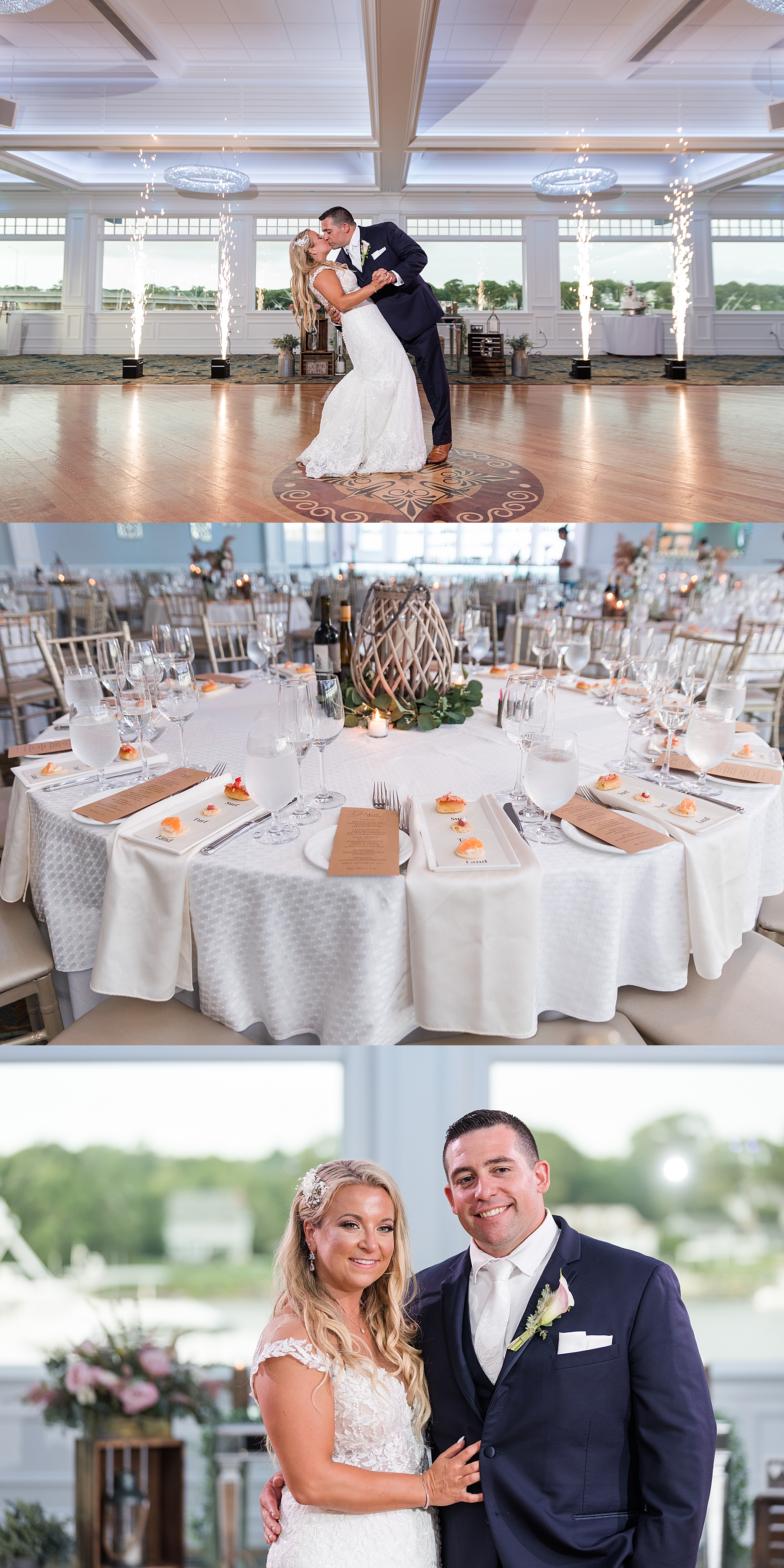 Crystal Point Yacht Club Wedding