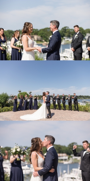 Crystal Point Yacht Club Wedding Photos