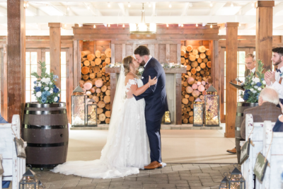 hamilton manor barn ceremony