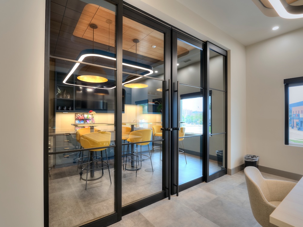 Faq Aesthetic Example ThinWall Frameless Aluminum Doors | Linea Motion