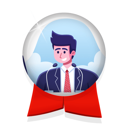 Orator badge