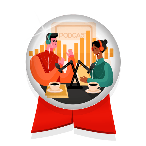 Talk Show Host badge