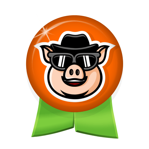 Participle Pig badge