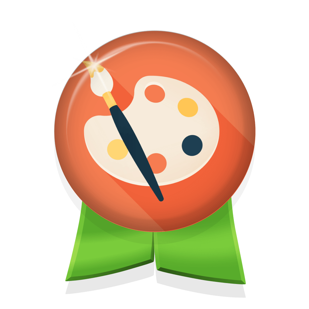 Adjective Artiste badge