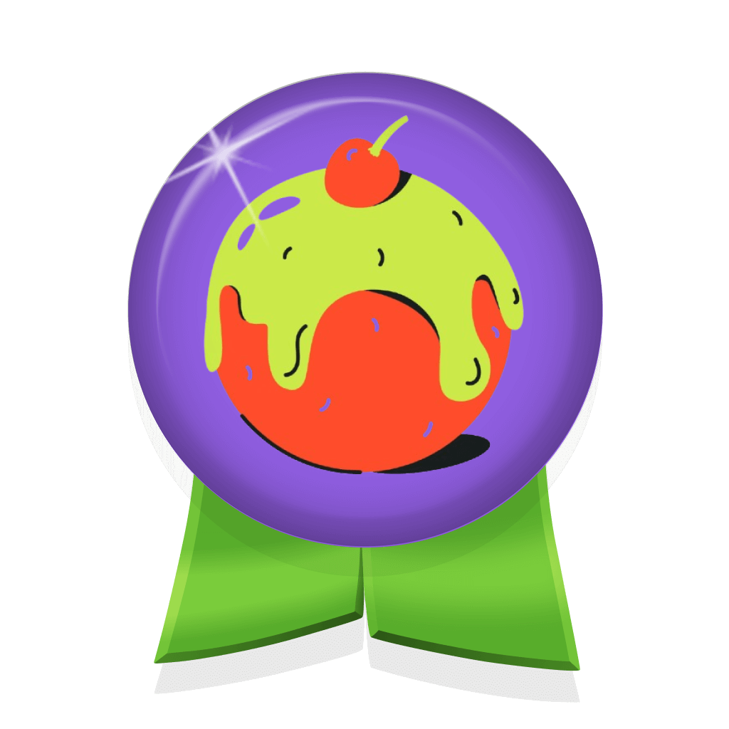Cherry on Top badge