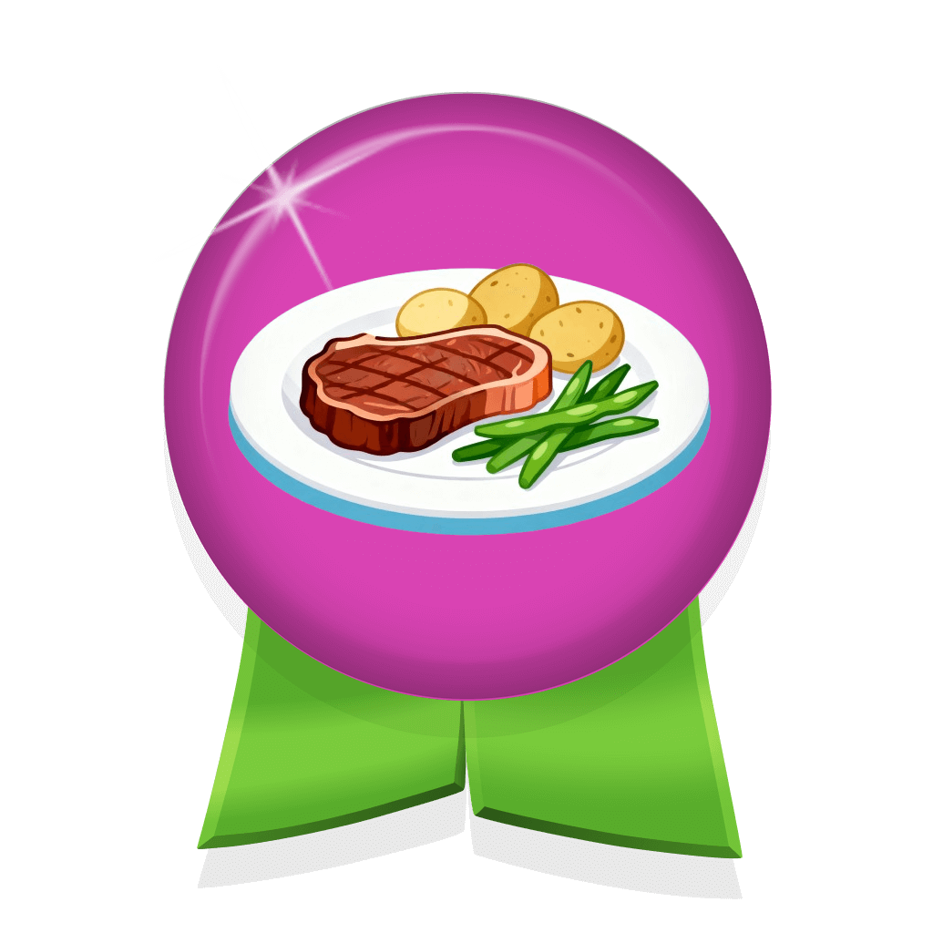 Meat & Potatoes badge