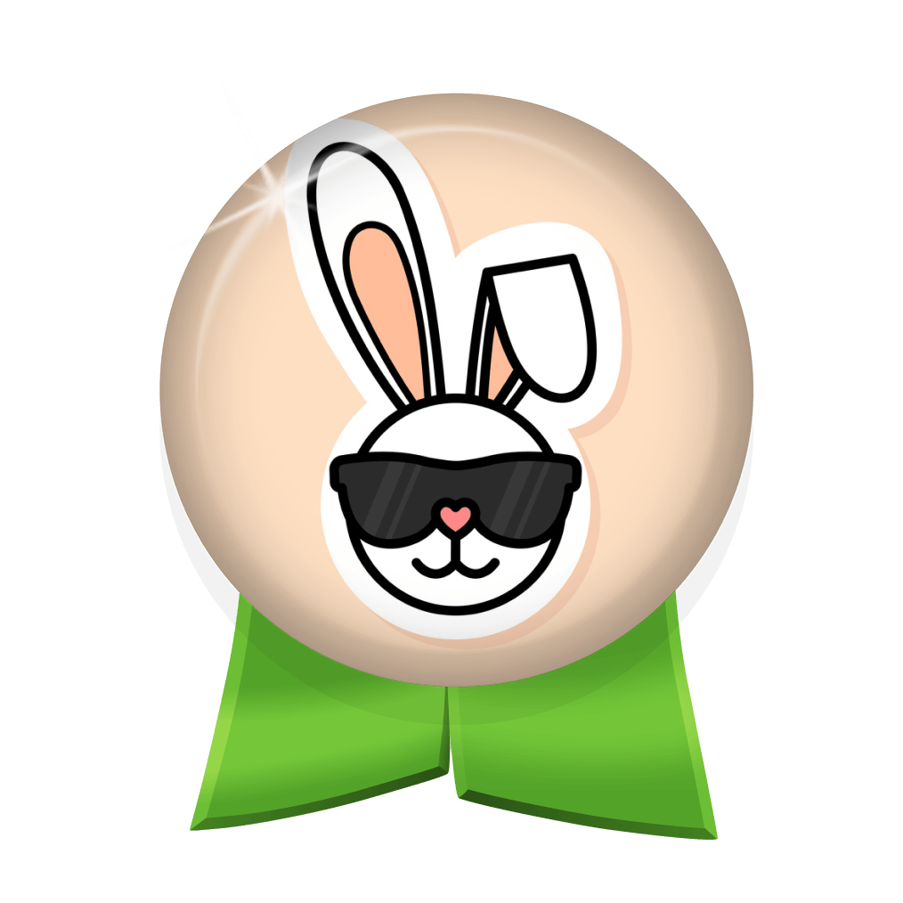 Reflex Rabbit badge