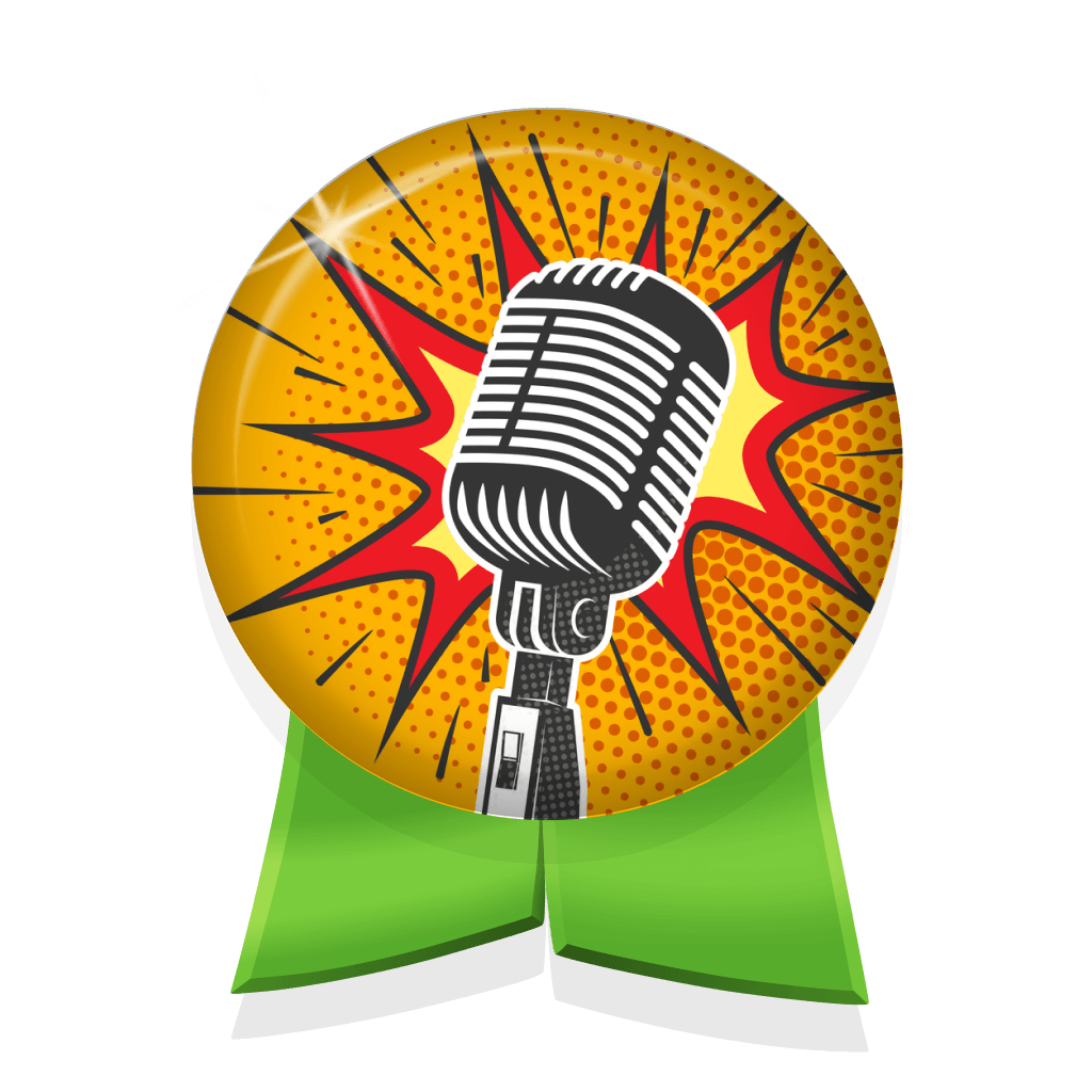 Voice Over badge