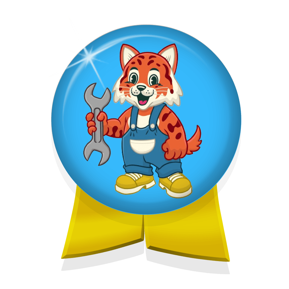 Cat Mechanic badge