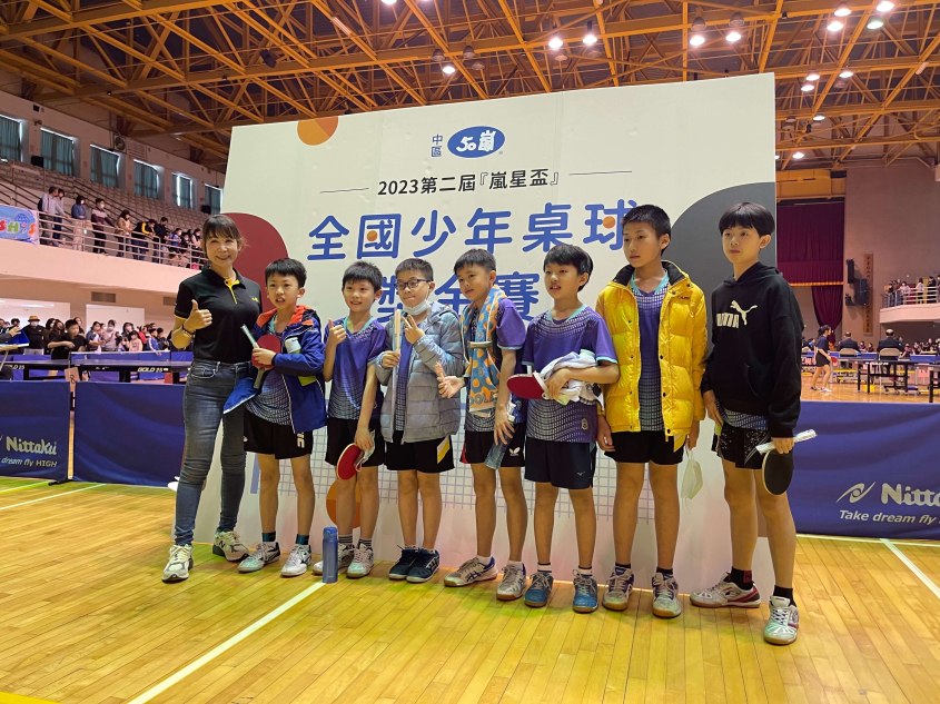 嵐星盃少年桌球賽台中開打 全國43隊角逐(TSNA新聞、Yahoo奇摩運動版轉貼)