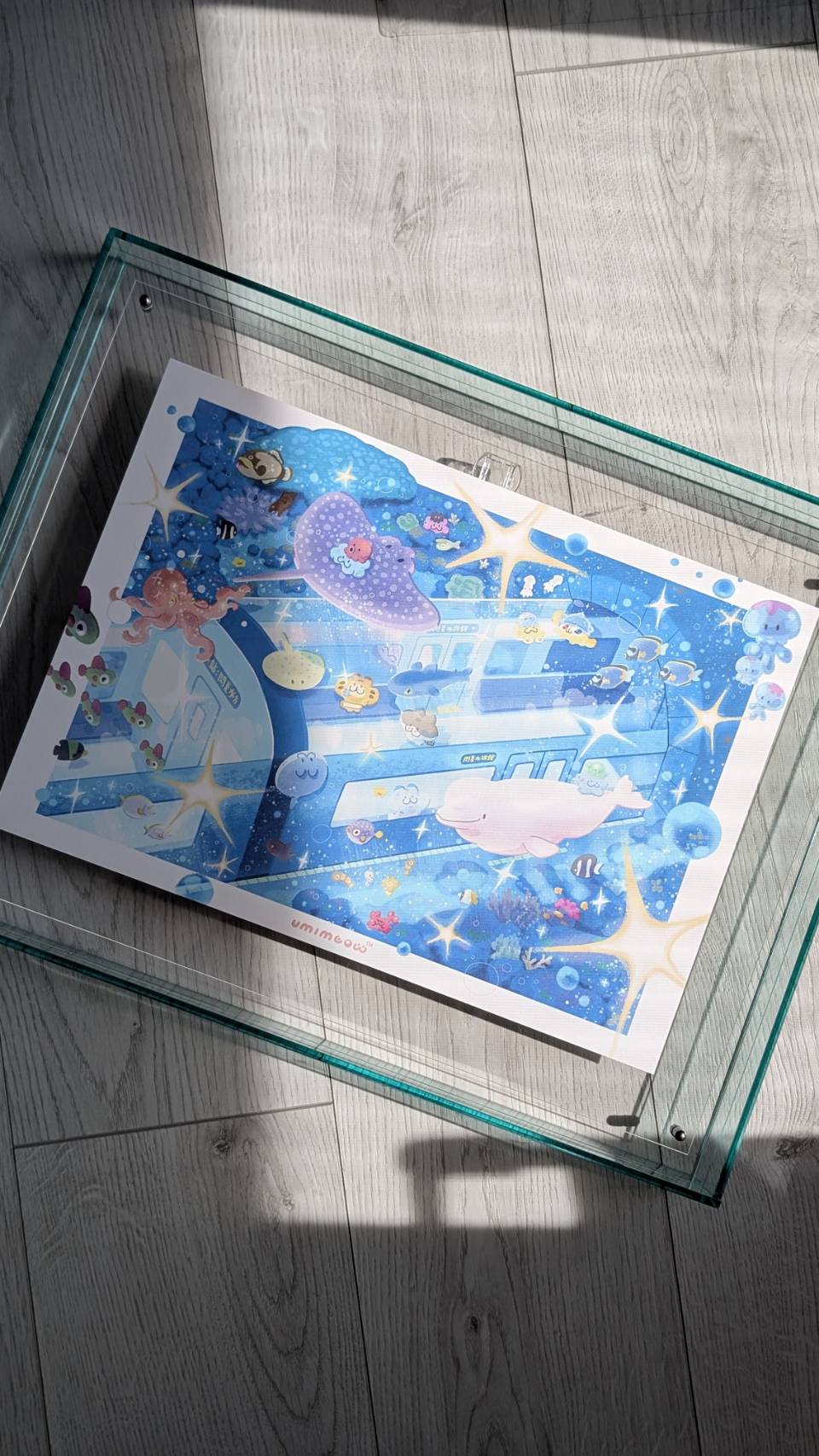【閃夏水族館】系列A4海報(無框) 3