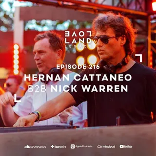 Hernán Cattáneo & Nick Warren @ Circle Stage, Loveland Festival, Netherlands