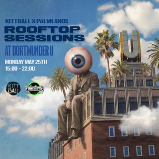 Purple Palms @ Kittball x Palmlands Rooftop Sessions, Dortmunder U, Germany