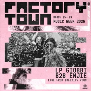 LP Giobbi & EMJIE @ elrow, Infinity Room, Factory Town, Miami Music Week, United States