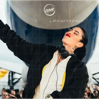 Indira Paganotto @ Cercle Festival (A380, Musée de l'Air et de l'Espace, France)