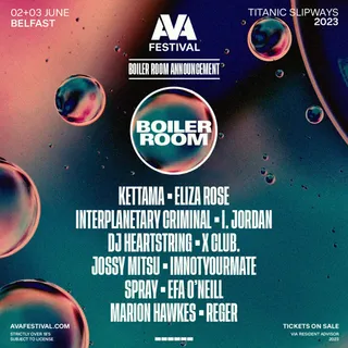 KETTAMA @ AVA Festival, Boiler Room