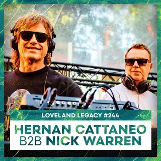 Hernán Cattáneo & Nick Warren @ Circle Stage, Loveland Festival, Netherlands
