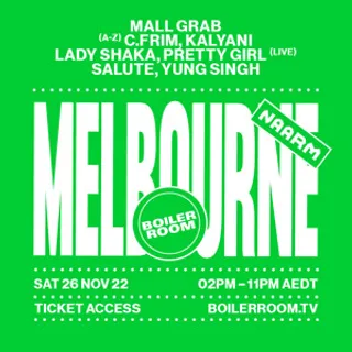 salute @ Boiler Room Melbourne