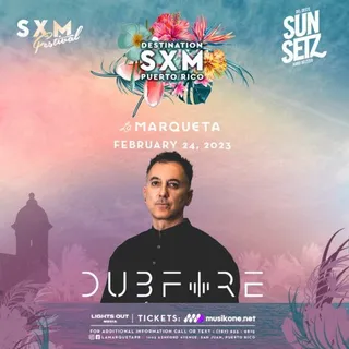 Dubfire @ SXM Festival Saint Martin