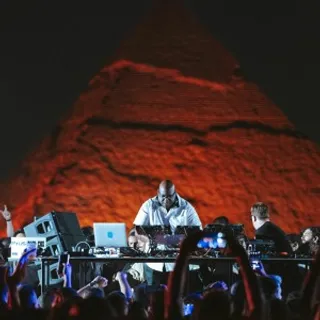 Carl Cox @ P+US, The Great Pyramids of Giza, Egypt