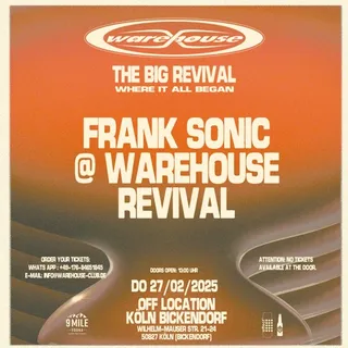 Frank Sonic - Warehouse Club Revival