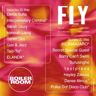 Barry Can't Swim @ Boiler Room, FLY Open Air Festival, United Kingdom