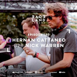 Hernán Cattáneo & Nick Warren @ Circle Stage, Loveland Festival, Netherlands