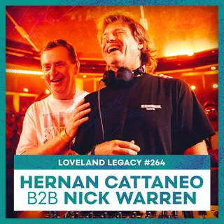 Hernán Cattáneo & Nick Warren @ Circle Stage, Loveland Festival, Netherlands