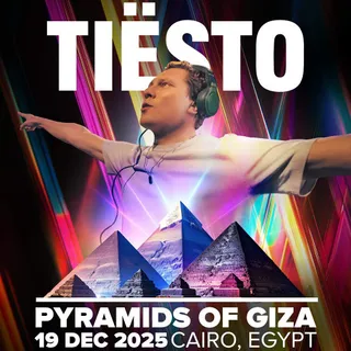 Tiësto @ PRISMATIC, The Great Pyramids of Giza, Egypt