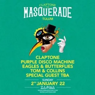 Claptone @ The Masquerade, Zamna Tulum, Mexico