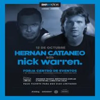 Hernán Cattáneo & Nick Warren @ Forja Centro De Eventos Córdoba, Argentina
