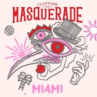 Claptone @ The Masquerade Miami, Hyde Beach Miami, Miami Music Week, United States
