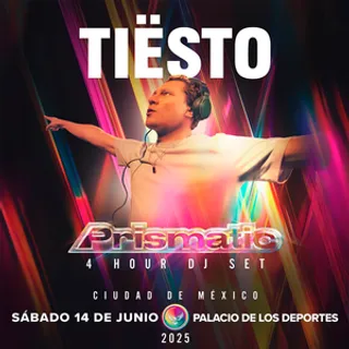 Tiësto @ PRISMATIC, Palacio De Los Deportes Mexico City, Mexico