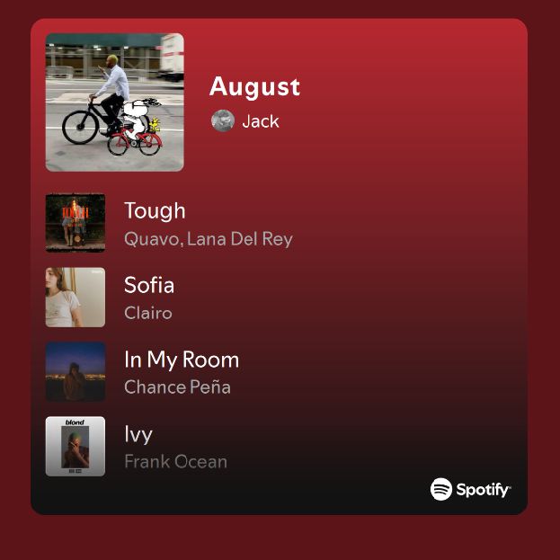 August - playlist by Jack | Spotify