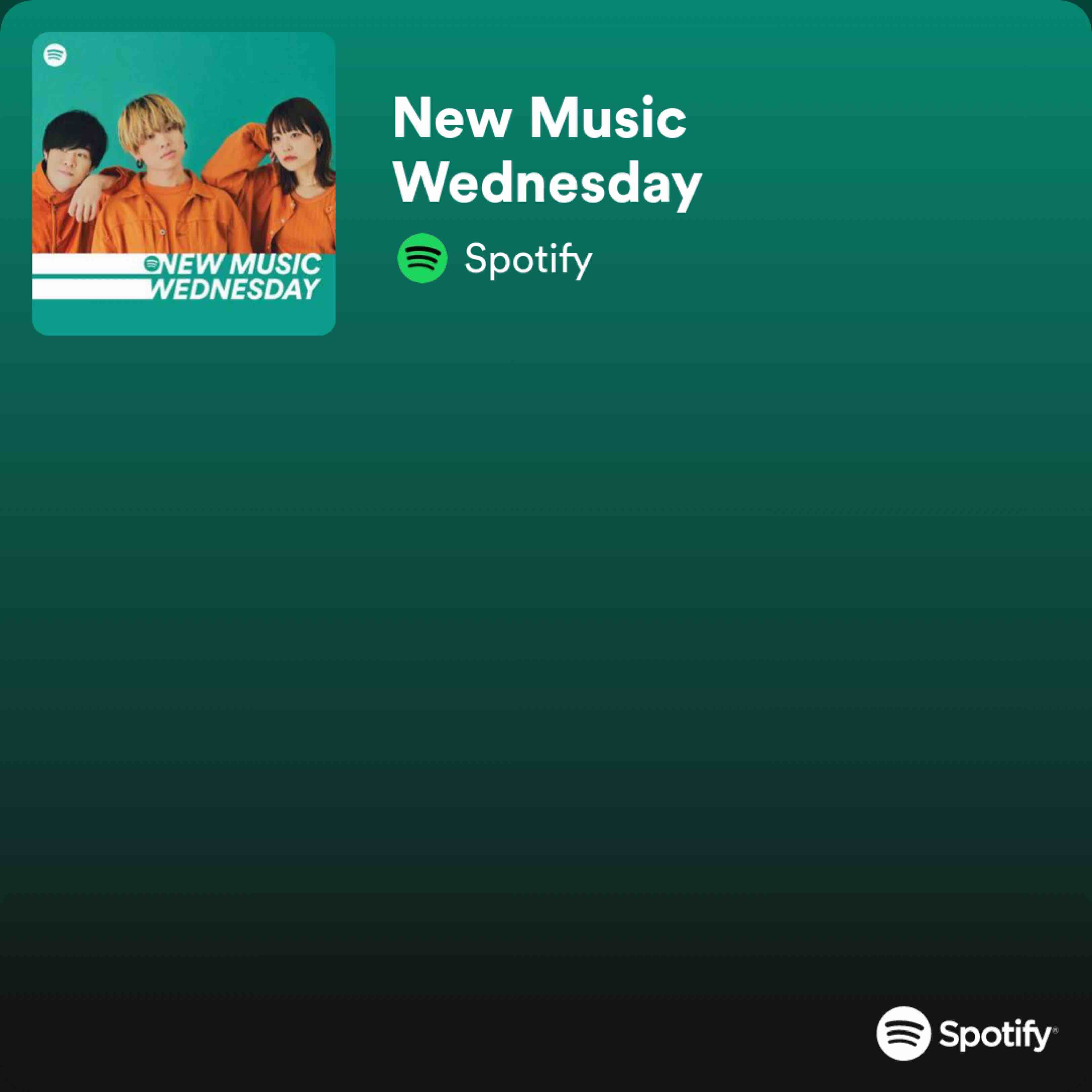 New Music Wednesday - playlist by Spotify | Spotify